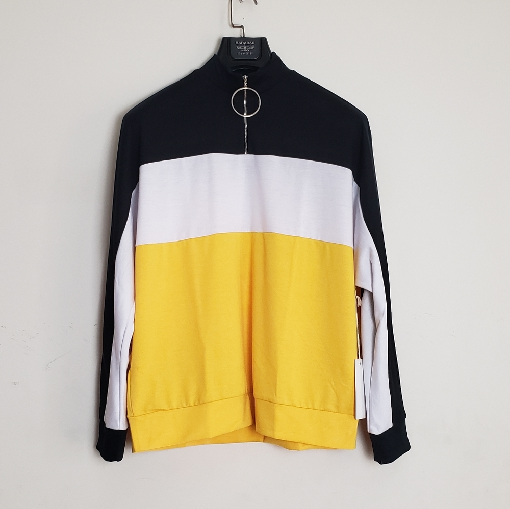 IVOIRE Clothing Color Block Jersey